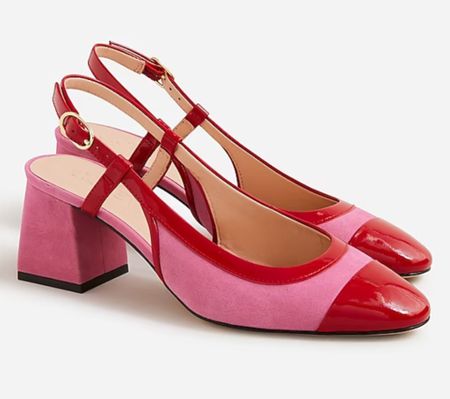 Layne cap toe heels in suede.
The cutest sling back cap toe block heels for V-Day day date. 💗♥️💗♥️

#LTKshoecrush