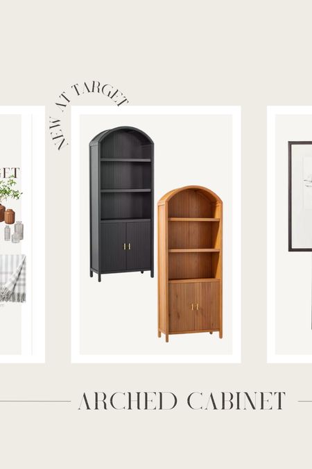 This new cabinet comes in a bookcase version too! 

Arched cabinet. Fluted furniture. Black. Natural. Modern. Transitional. Shelf.

If you want more of my favorite finds and sales, make sure to hit follow so you don’t miss the good stuff!

#homedecor #shelfstyling #newtarget #studiomcgeelaunch #hearthandhandlaunch #targetlaunch #magnolia #joannagaines

#LTKFind #LTKstyletip #LTKhome