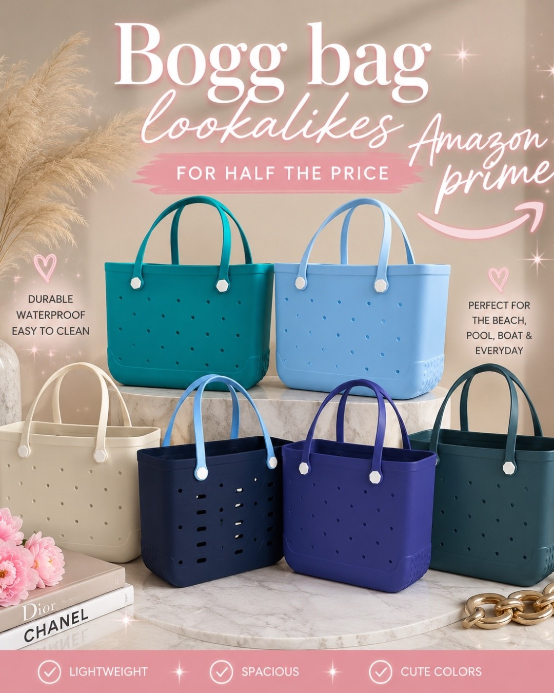 Bogg Bag Lookalikes for LESS

#LTKSwim #LTKTravel #LTKSeasonal