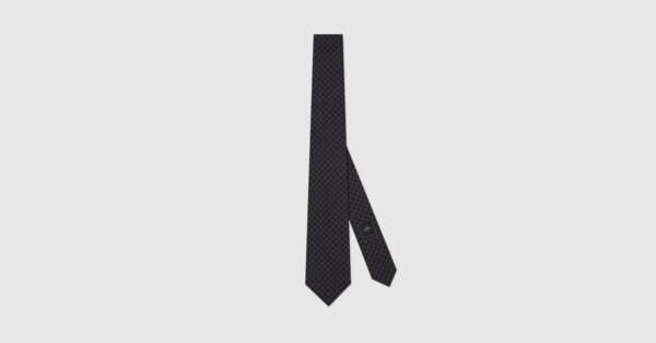 GG silk jacquard tie | Gucci (US)