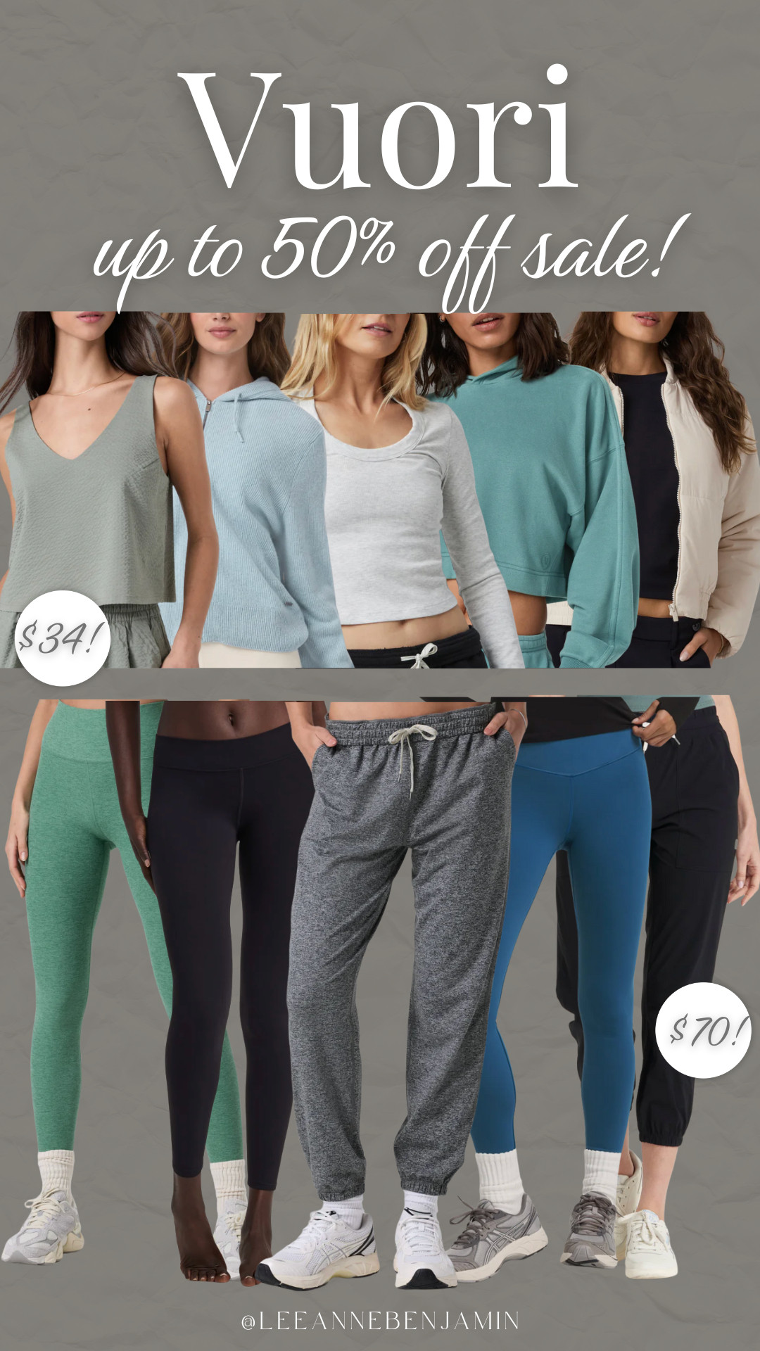 up to 50% off sale at Vuori!  

 #LTKmomlife #LTKActive #LTKSaleAlert