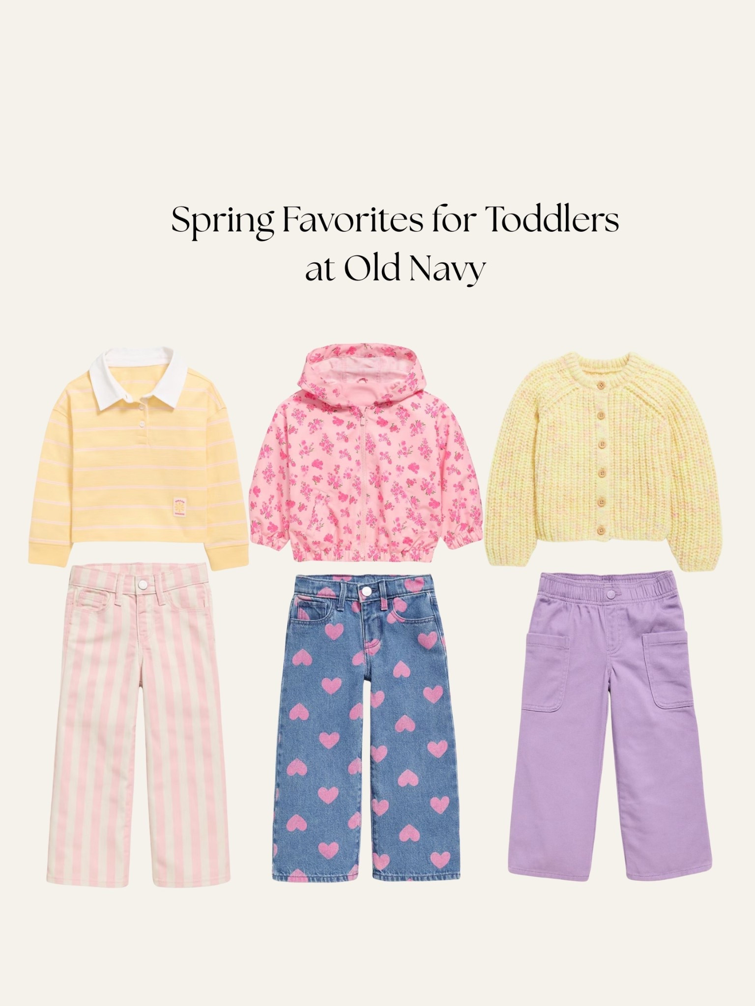 Old Navy toddler spring outfits 🌷 Sharing my favorite toddler clothes for spring from Old Navy—pastel sweaters, lightweight jackets, striped tops, and comfy everyday pants. These affordable toddler outfits are perfect for transitional weather, playtime, and school days. If you’re looking for cute and budget-friendly toddler clothes for spring, these are must-see finds 🤍
.

Old Navy toddler outfits, toddler spring outfits, affordable toddler clothes, toddler girl spring outfits, toddler boy spring outfits, spring toddler fashion, toddler outfit ideas, pastel toddler outfits, toddler everyday outfits, budget friendly toddler clothes, toddler matching sets, toddler spring basics, cute toddler clothes, toddler outfit inspo, spring kids outfits

#LTKKids #LTKmomlife #LTKBaby