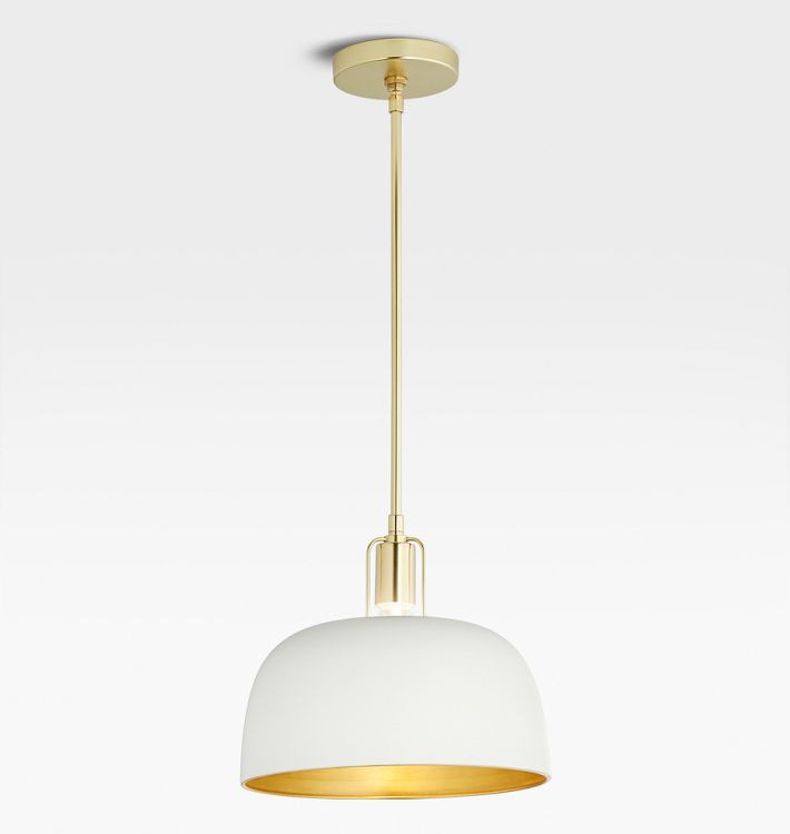 Dekum 11" Pendant, Metal Shade | Rejuvenation