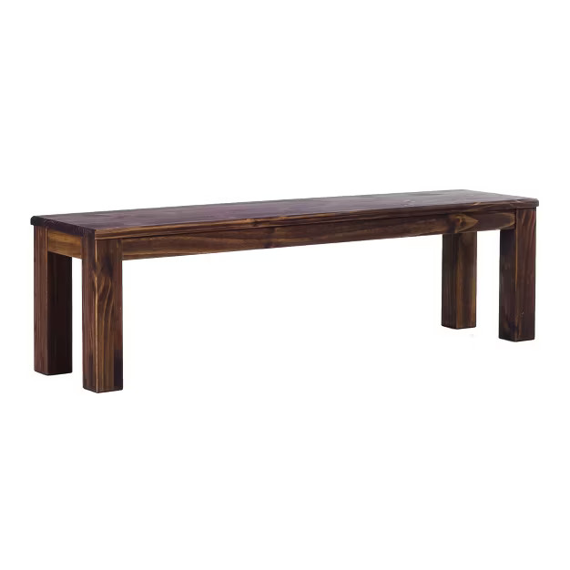 TableChamp Rio Solid Brazilian Pine Wood Dining Room Bench, Hand Selected & Cured with Natural Oi... | Target