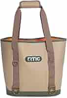 RTIC Large Tote Bag, Sky Blue, All Purpose Beach& Boat Tote Bag, Water Resistant Zippered Pocket,... | Amazon (US)