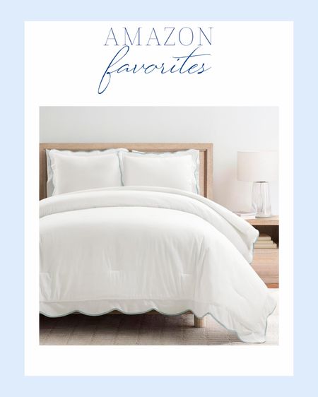 scallop duvet | living room | bedroom | home decor | home refresh | bedding | nursery | Amazon finds | Amazon home | Amazon favorites | classic home | traditional home | blue and white | furniture | spring decor | coffee table | southern home | coastal home | grandmillennial home | scalloped | woven | rattan | classic style | preppy style | grandmillennial decor | blue and white decor | classic home decor | traditional home | bedroom decor | bedroom furniture | white dresser | blue chair | brass lamp | floor mirror | euro pillow | white bed | linen duvet | brown side table | blue and white rug | gold mirror

#LTKhome
