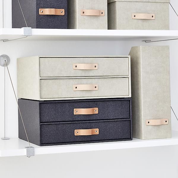 Bigso Marten Paper Drawers | The Container Store