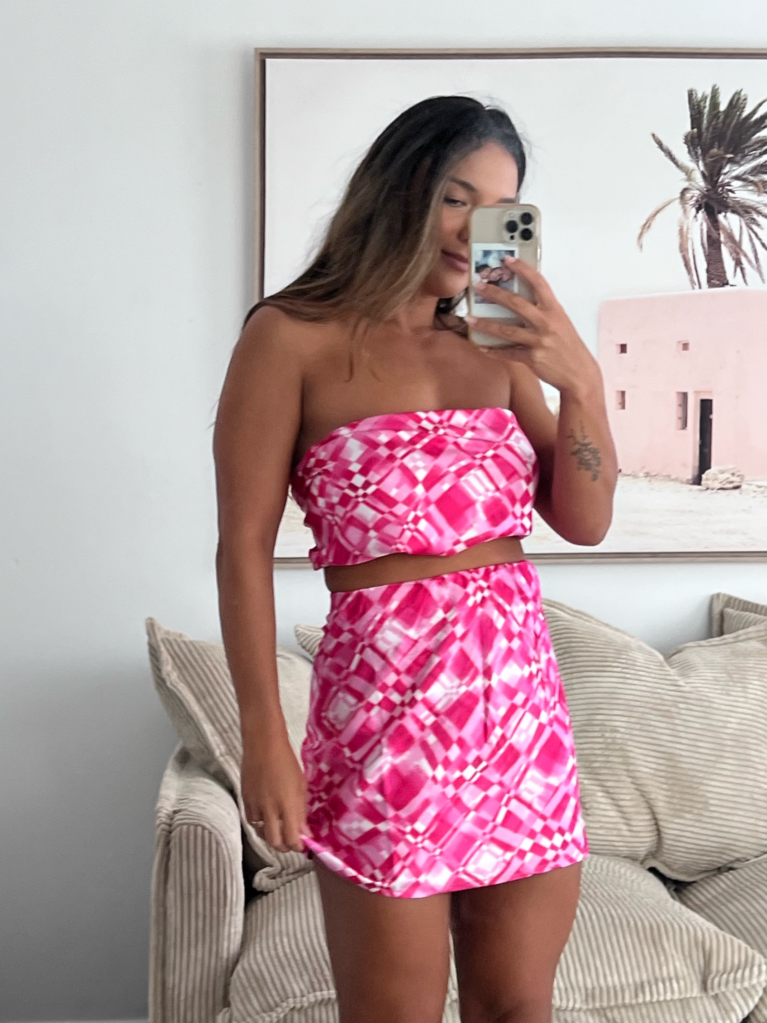 Margi Skirt and watermelon scarf top

#LTKaustralia