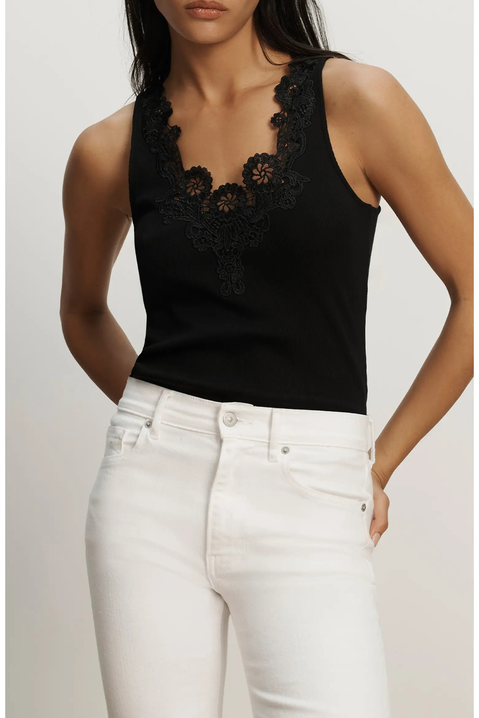 Narcisa Floral Embroidered Tank (Women) | Nordstrom | Nordstrom