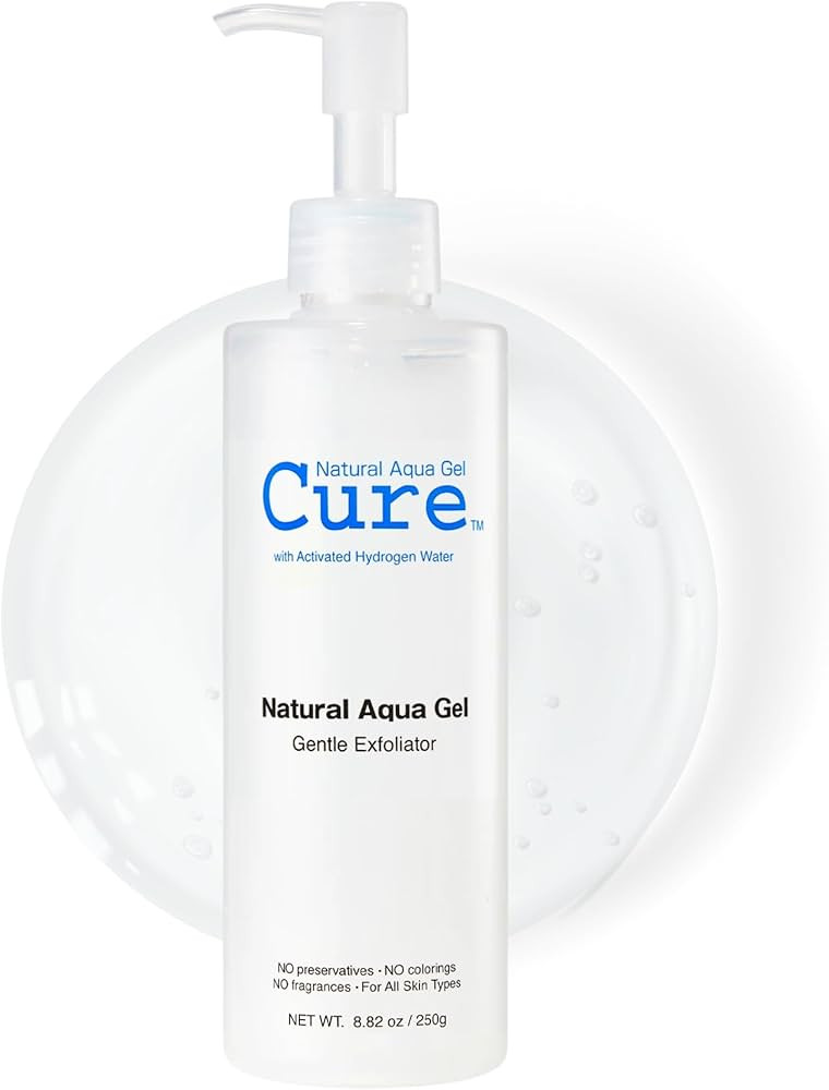 Cure by Toyo | Aqua Gel Gentle Exfoliator | Clear and Softer Skin | Non-Abrasive Face and Body Cl... | Amazon (US)