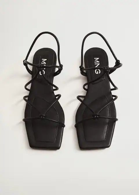 Straps knots sandals | MANGO (US)