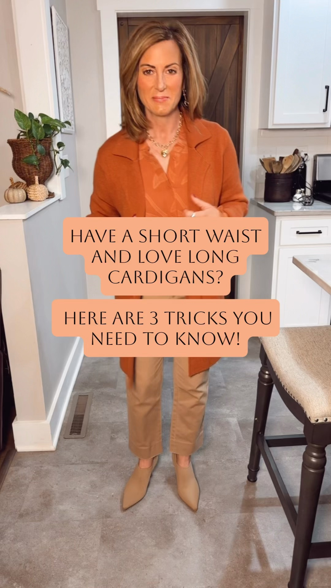 Short waist + long cardigan? You CAN wear both! 🙌

The trick is all about creating the illusion of a longer torso and keeping the proportions balanced. These simple styling tweaks can make a long cardigan look much more flattering on a petite, short-waisted frame.

✨ Save this for your next cardigan outfit
✨ Send it to your short-waisted bestie
✨ Follow for more petite-friendly styling tips for women over 50!

#PetiteStyle #ShortWaisted #PetiteFashion #WomenOver50 #Over50Style #PetiteStyling #StyleOver50 #MidlifeFashion
