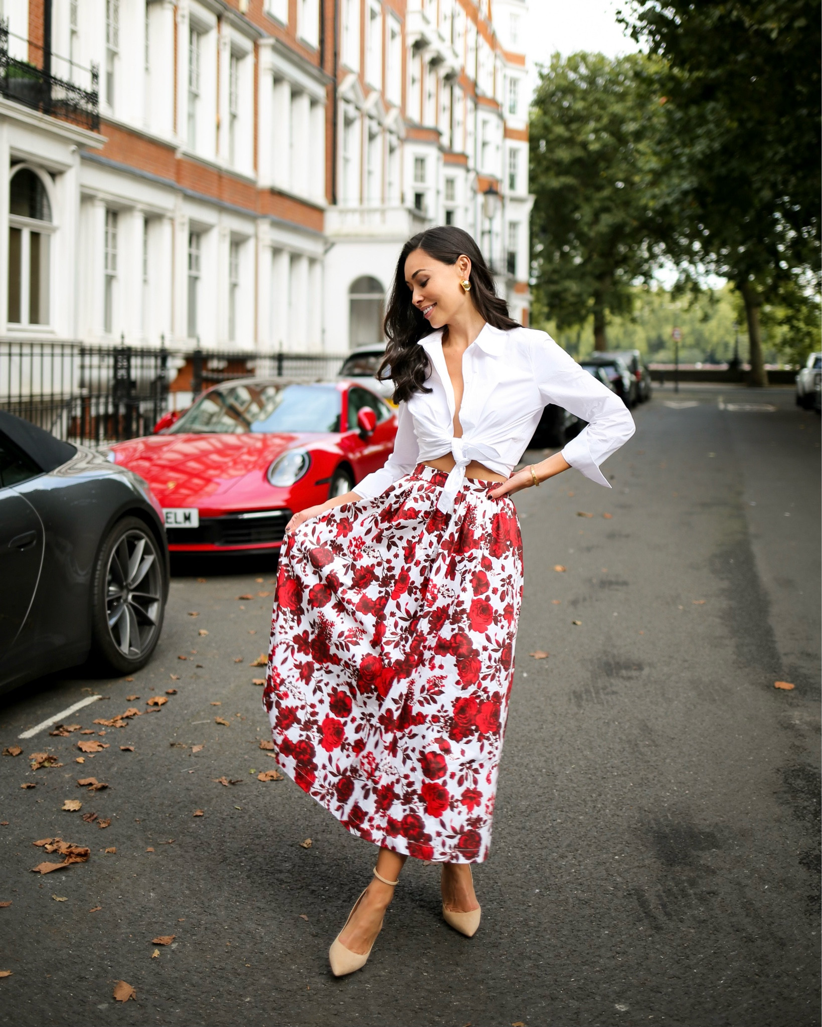 Festive outfit, holiday, floral skirt. 

#LTKParties #LTKHoliday #LTKSeasonal