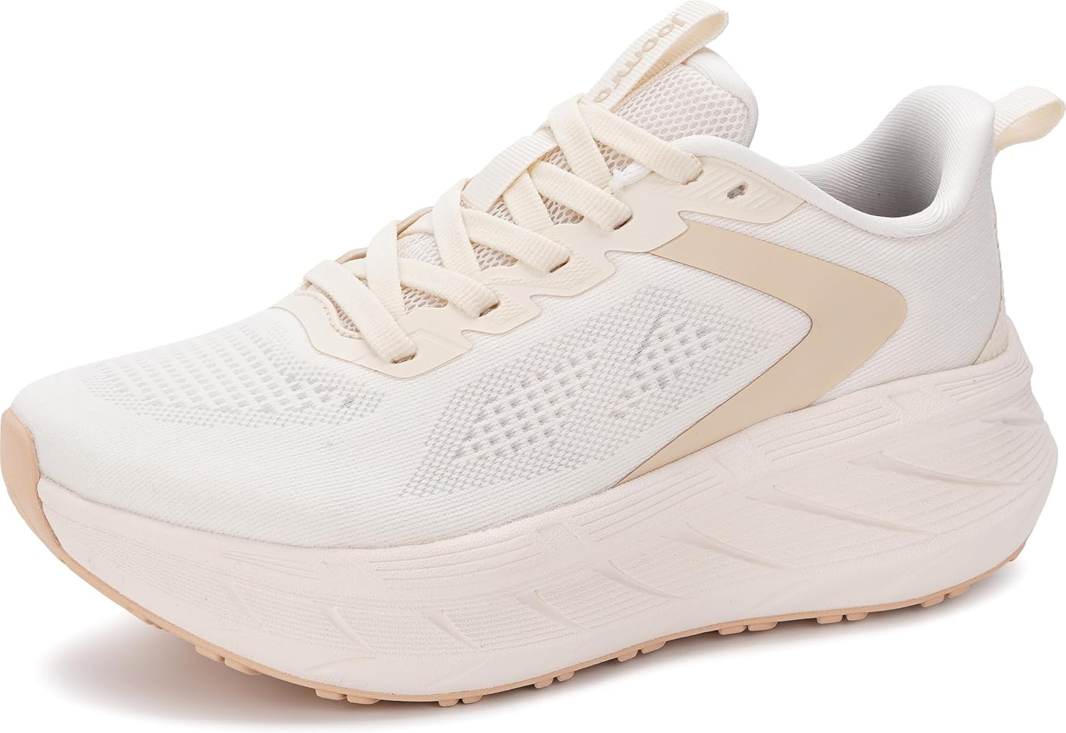 Joomra Women's Wide Toe Box Shoes Thick Cushioned Sole Running Sneakers | Amazon (US)