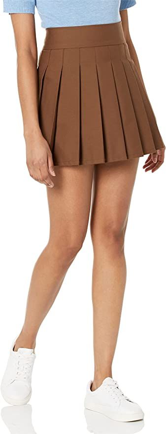 The Drop Women's Elliot Pleated Mini Skirt | Amazon (US)