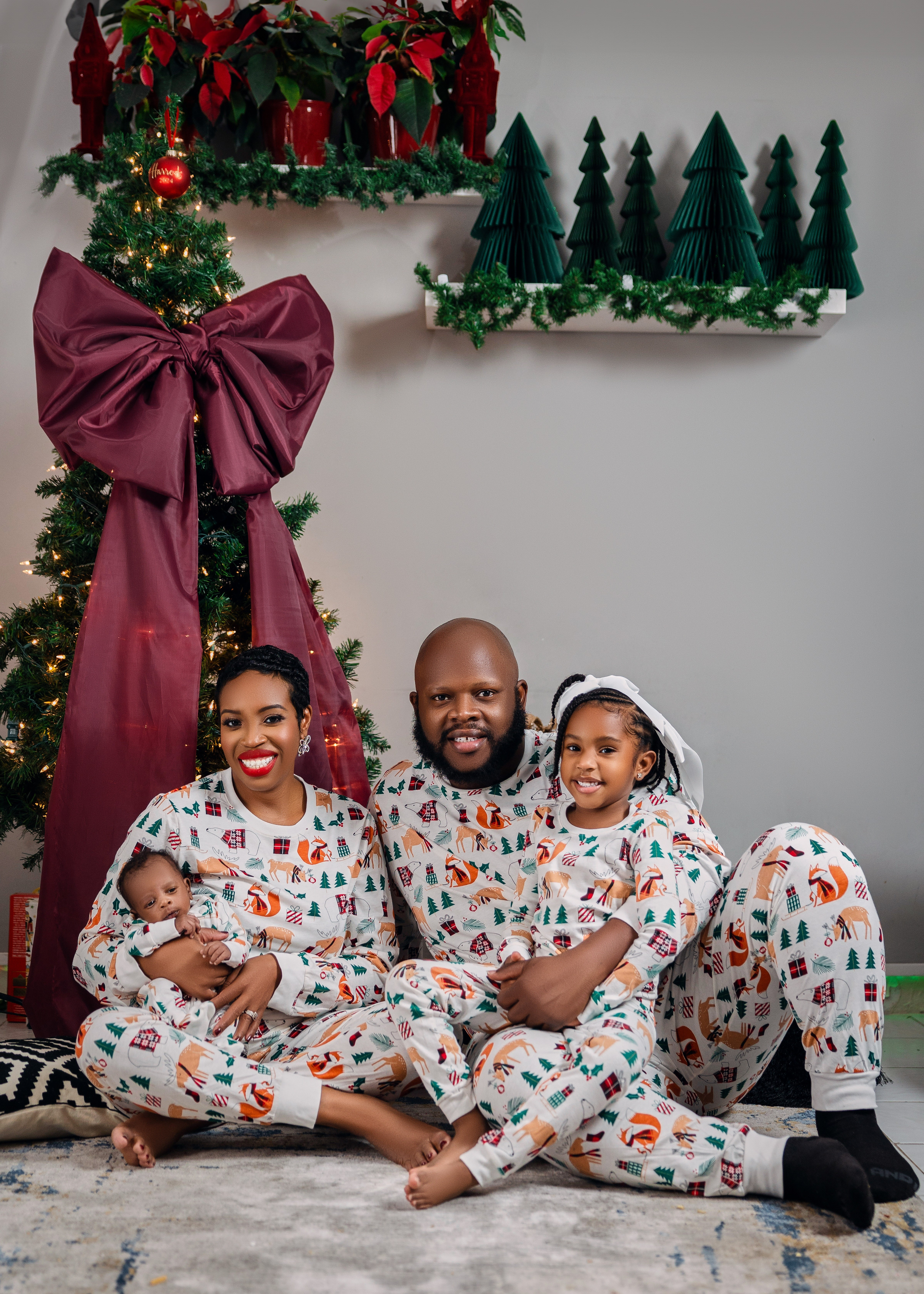 Matching PJs are now on sale!!! I loved this festive white one we wore last year and its as low as $5.99! I'm wearing size medium, my 5 year old daughter is wearing size 5 and baby wore newborn. Hubby opts for 3XL and they fit comfortably! 

#LTKSeasonal #LTKSaleAlert #LTKFamily