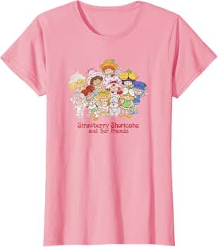 Strawberry Shortcake And Her Friends Poster T-Shirt | Amazon (US)