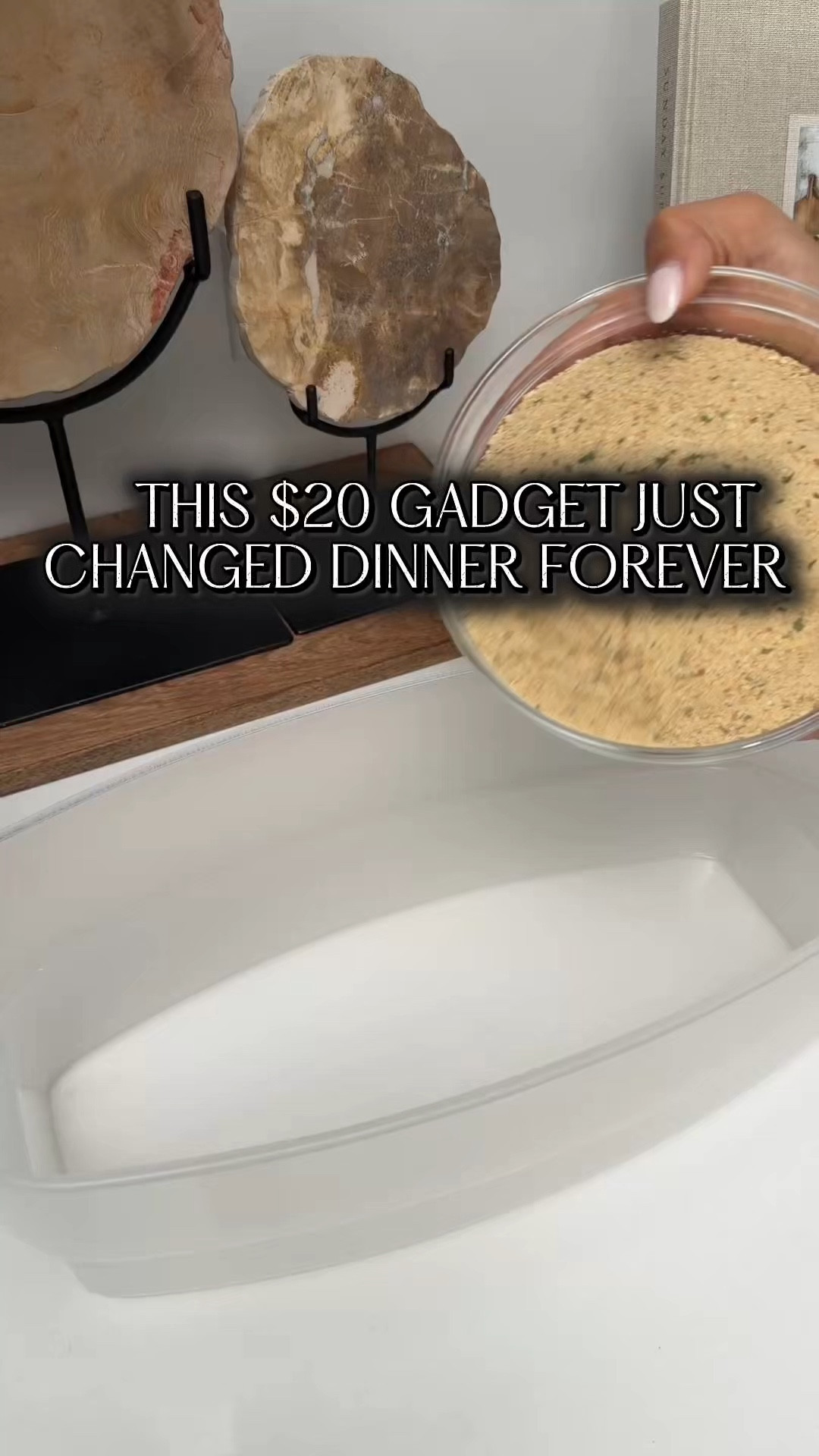 This is your sign to stop touching raw chicken 😭🍗
I just add everything in, shake it, and it comes out perfect every time… no mess, no stress, no gross hands. I wish I had found this sooner 😳

#amazonfinds #kitchenhacks #homeessentials #easymeals #amazonmusthaves