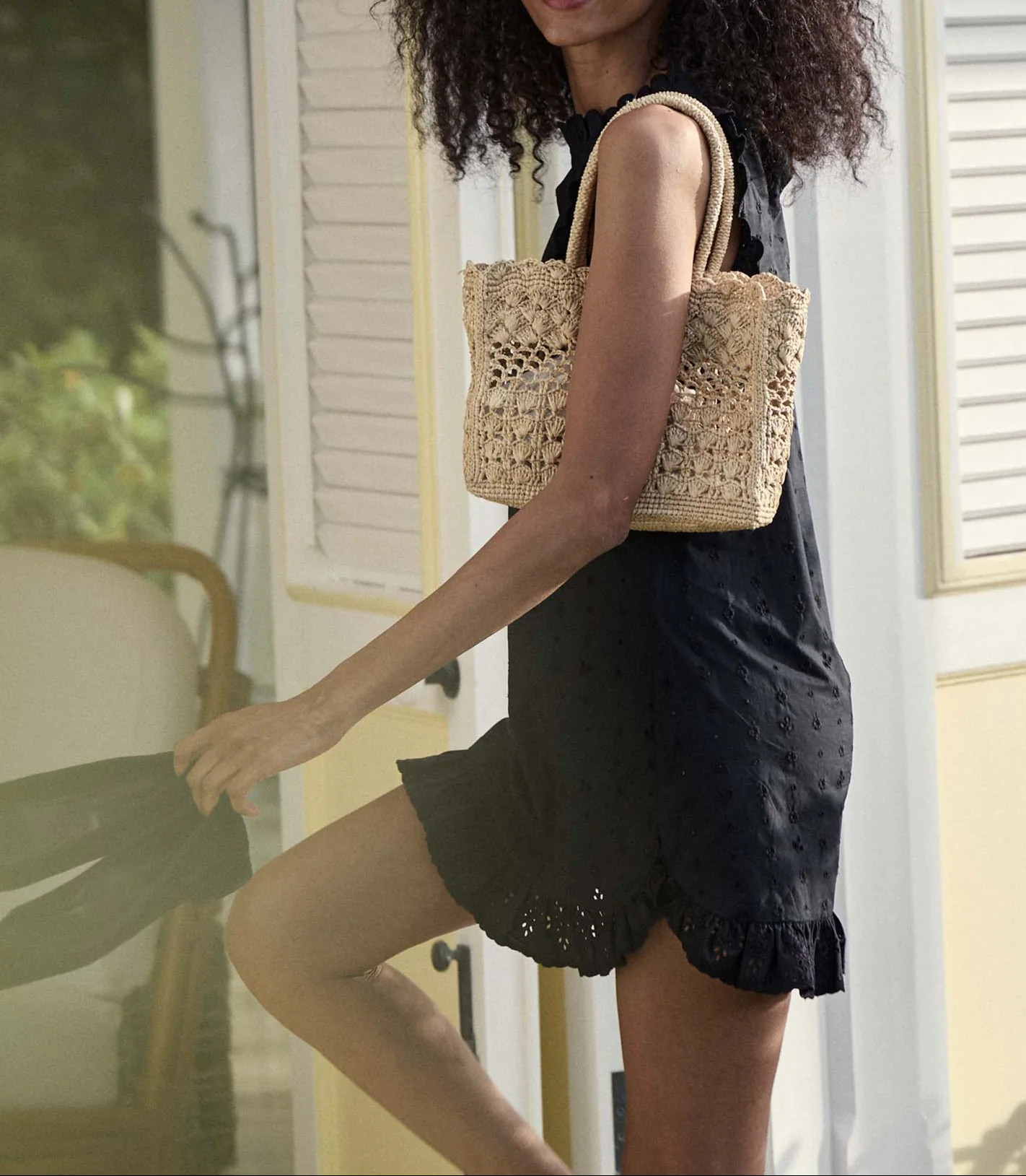 Orla Bag - Natural Raffia | DÔEN | DOEN