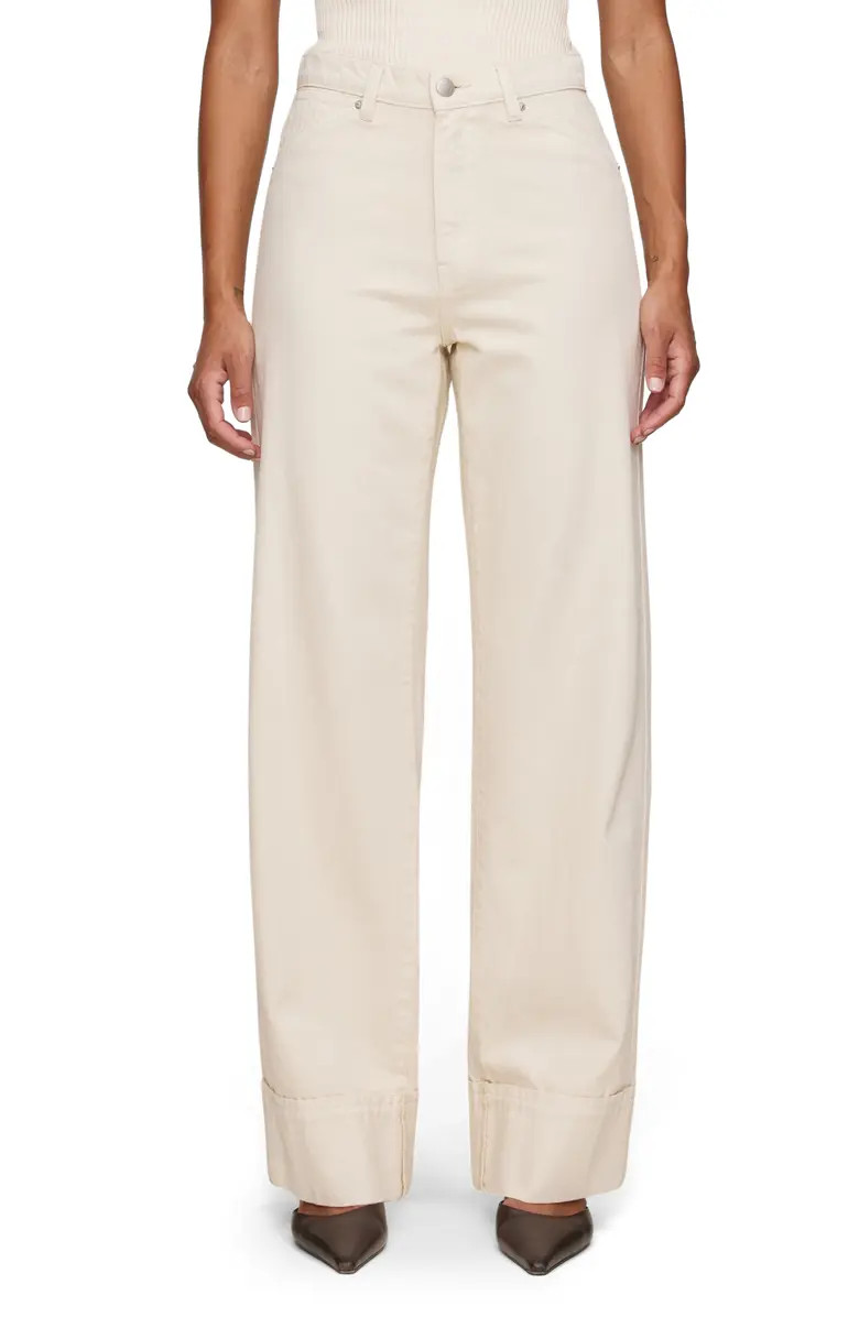 Kaylen High Waist Soft Curve Barrel Jeans | Nordstrom