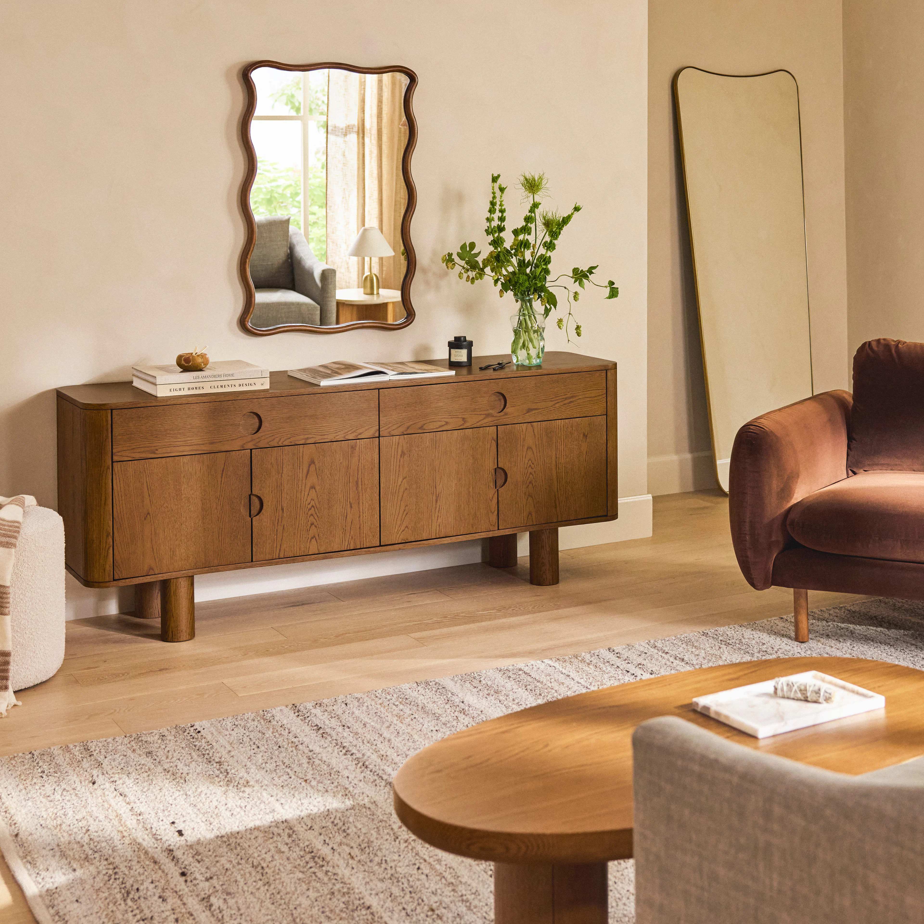 Adel 71" Sideboard - Smoked Oak | Article