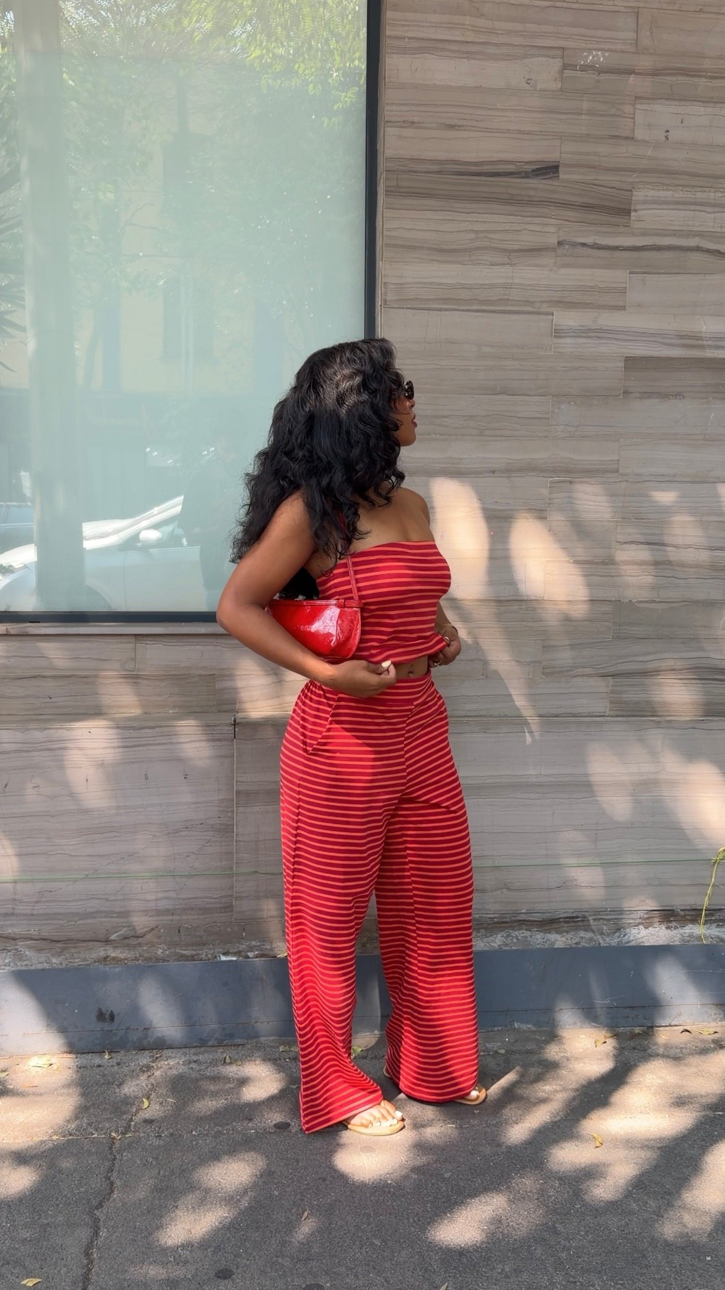 All striped up 🍊♥️ 

#LTKTravel #LTKootd