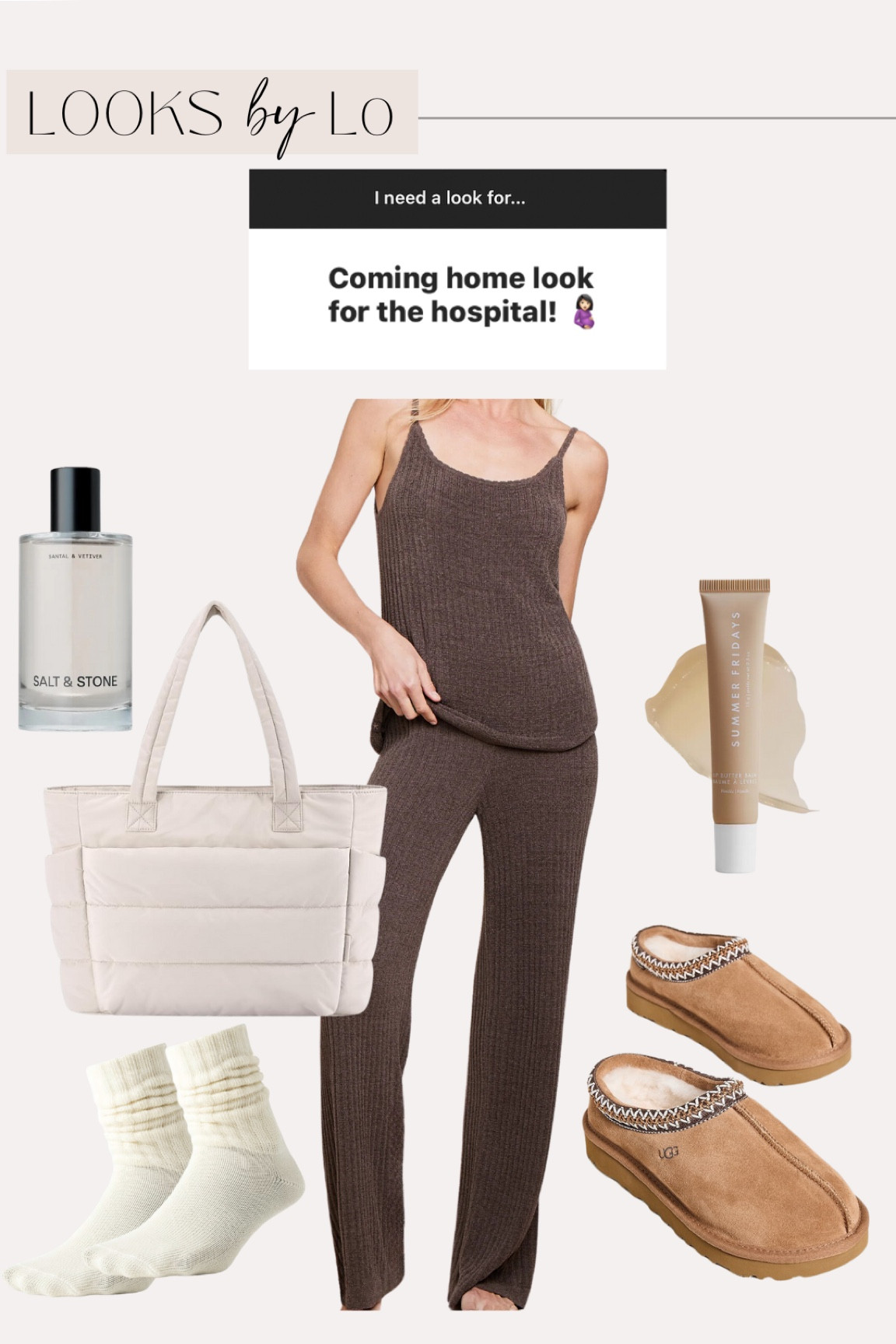 Outfit idea for coming home from the hospital! Comfort is 🔑 

#LTKBaby #LTKStyleTip
