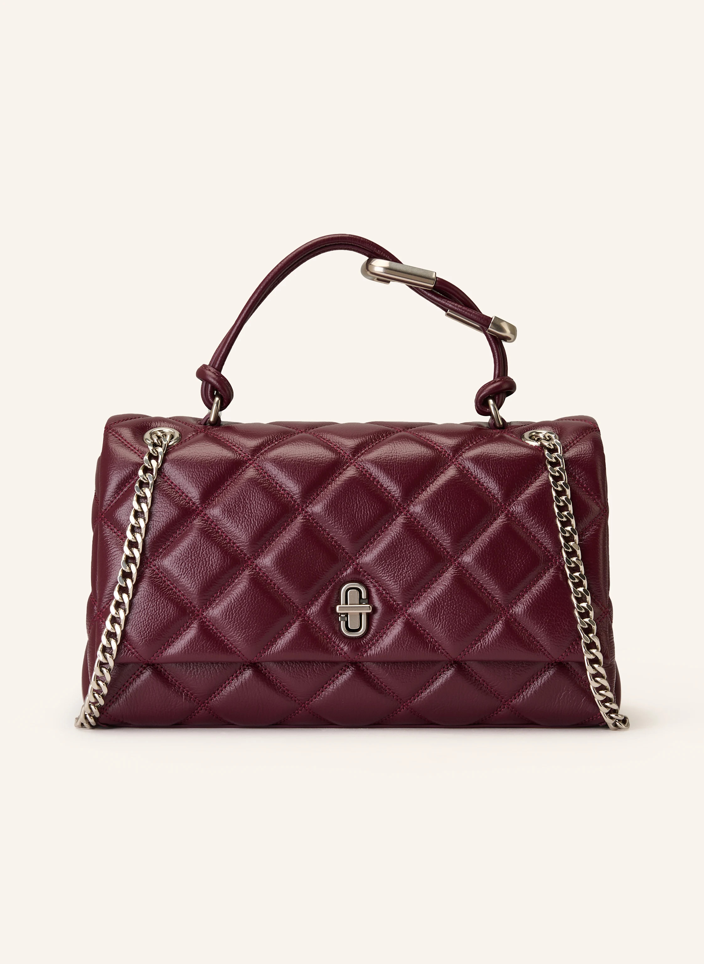 MARC JACOBS Handtasche THE DUAL CHAIN BAG in dunkelrot | Breuninger (DACH)