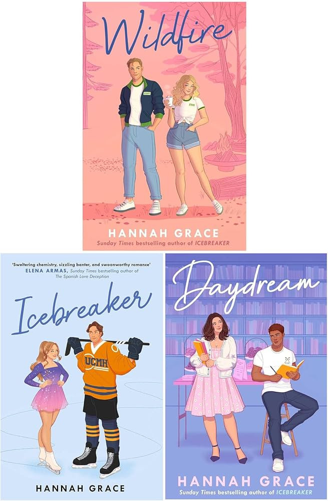 The Maple Hills Series 3 Book Collection Set By Hannah Grace (Icebreaker, Wildfire & Daydream) | Amazon (US)