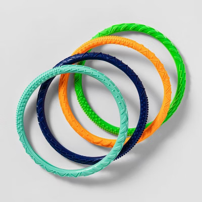 4pk Dizzy Dive Rings - Sun Squad™ | Target