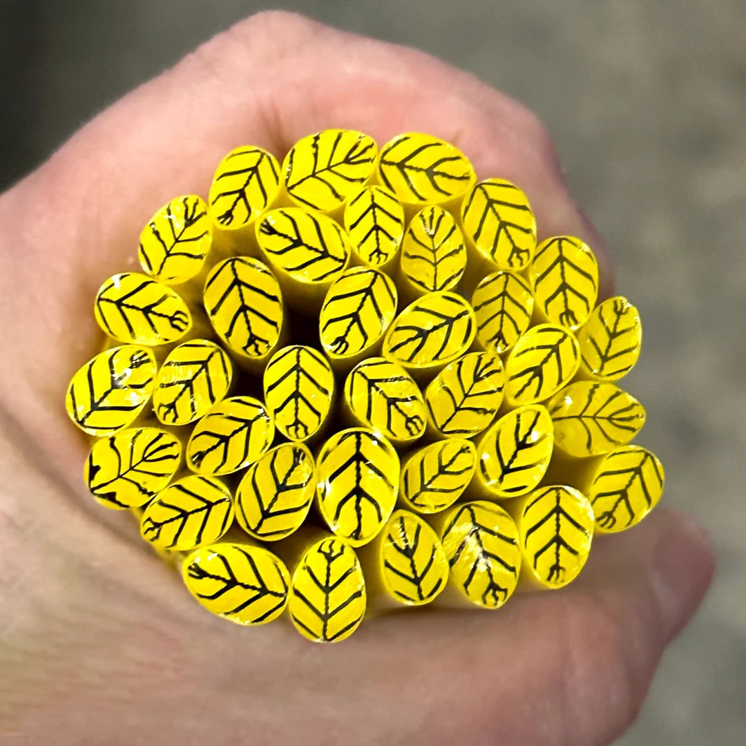 Coe 90 Yellow Leaves 1.5oz Wilderness Glass - Etsy | Etsy (US)