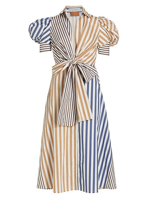 Roopal Block Stripe Shirtdress | Saks Fifth Avenue