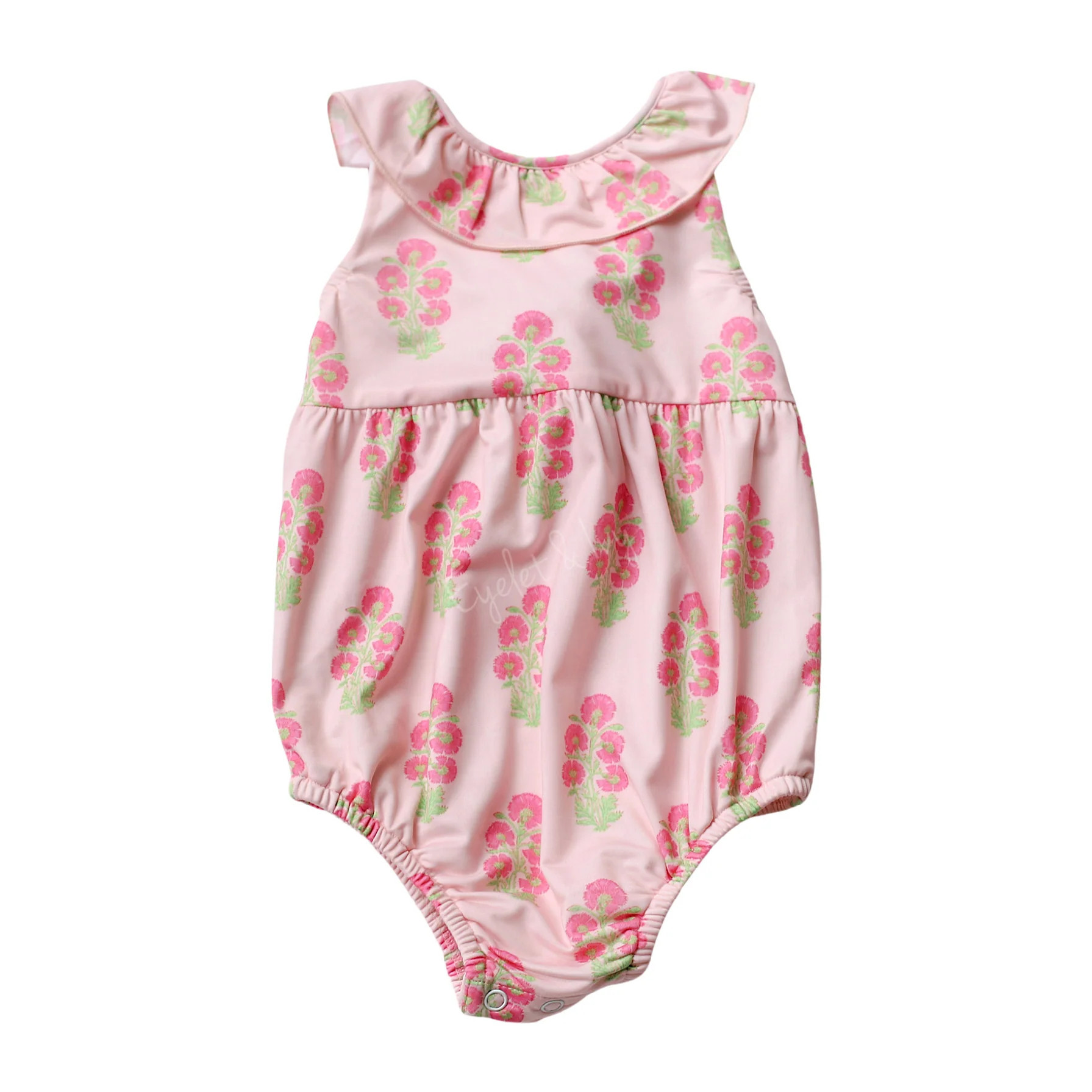 Block Print Swimsuit Bubble | Eyelet & Ivy