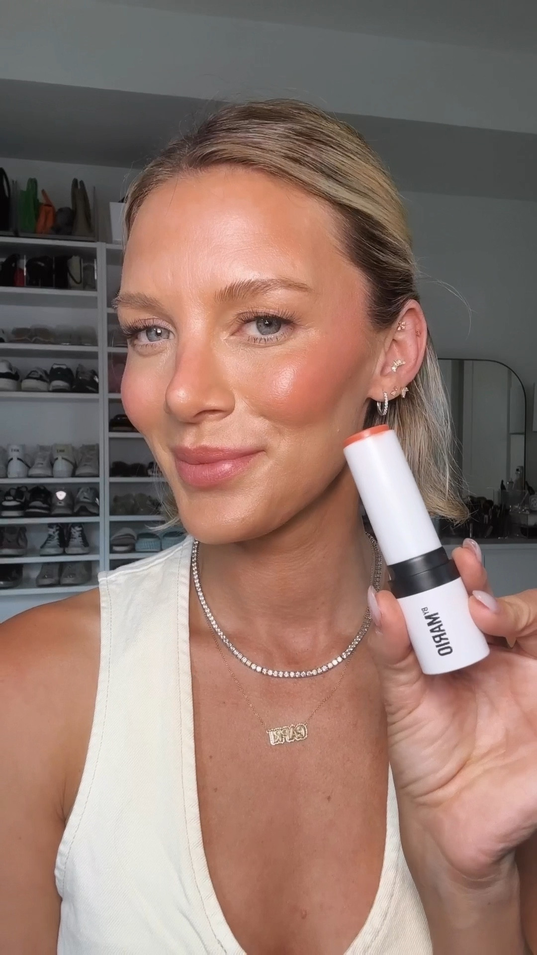 the prettiest peachy blush!! Used on cheeks, nose, eyes, & lips here 🫶🏼

// Color: Soft Peach 

Summer style, makeup look, makeup tutorial, color swatch

#LTKBeauty