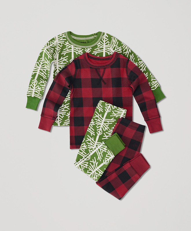 kids dream big pajamas 2-pack | Pact Apparel