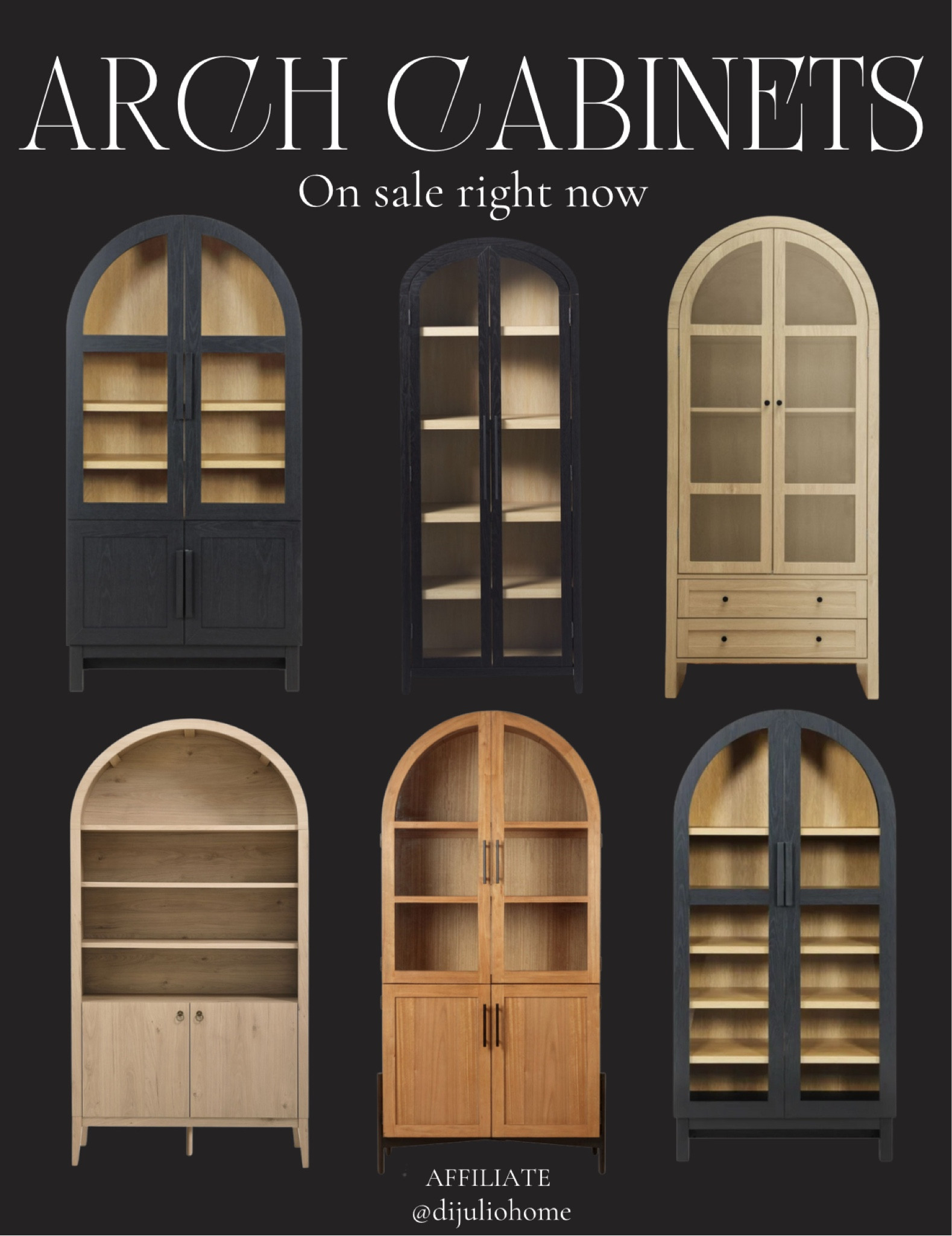Arch cabinets on sale 🫶🏼

#LTKMostLoved #LTKHome #LTKSaleAlert