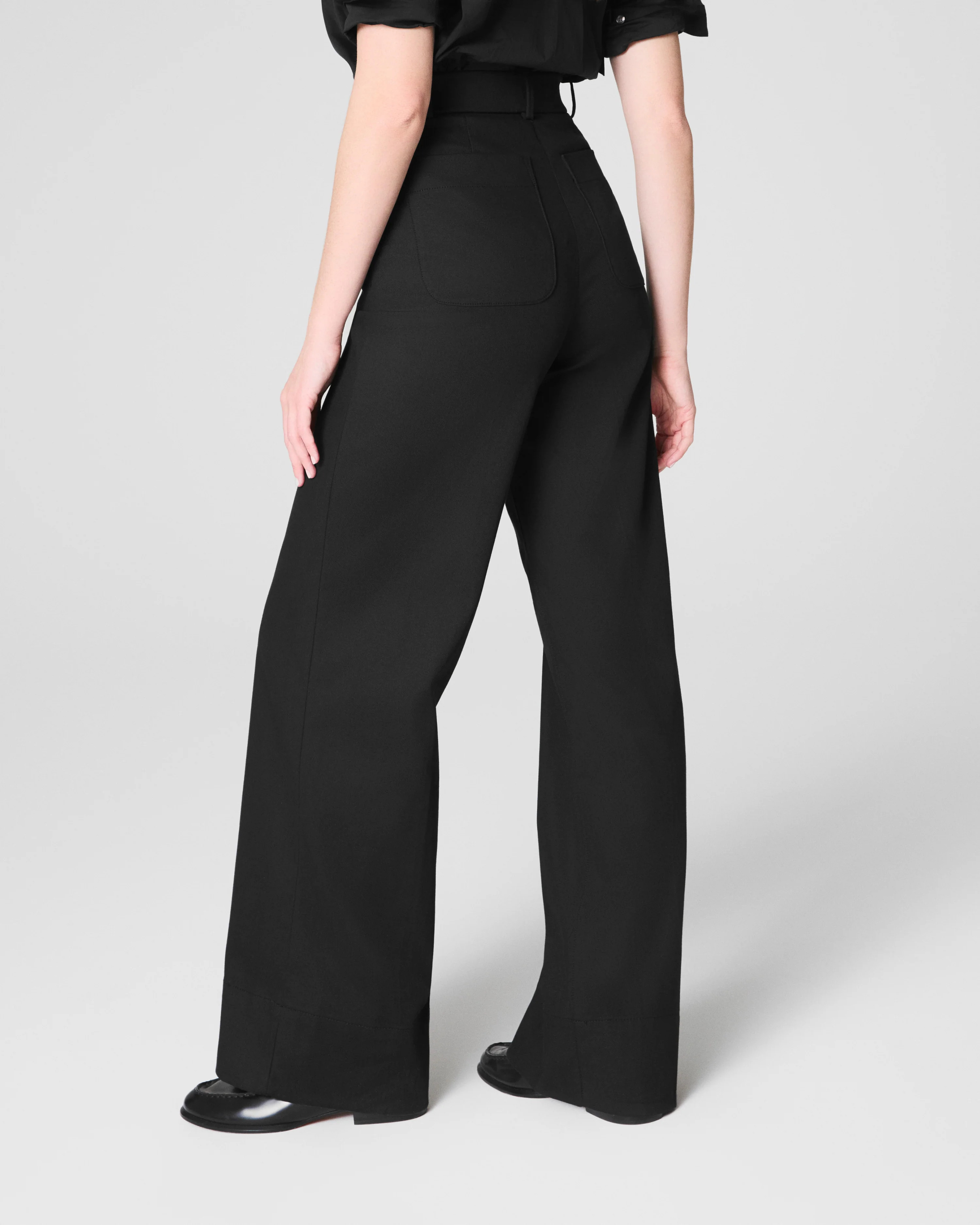 Twill Wide Leg Pant – Soft, Sleek Comfort | SPANX | Spanx