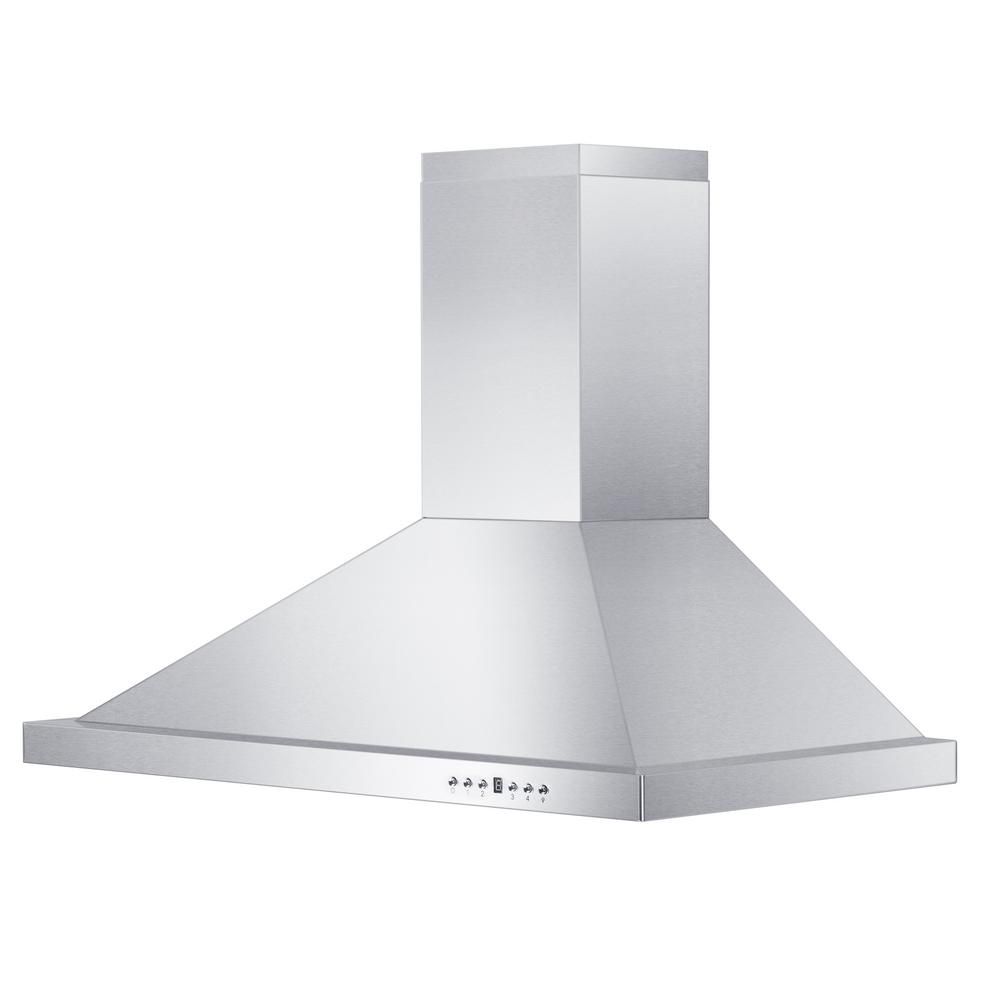 ZLINE Kitchen and Bath ZLINE 30 in. Wall Mount Range Hood in Stainless Steel (KB-30)-KB-30 - The ... | The Home Depot