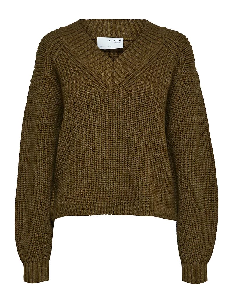 Cotton Rich Knitted V-Neck Jumper | Marks & Spencer (UK)