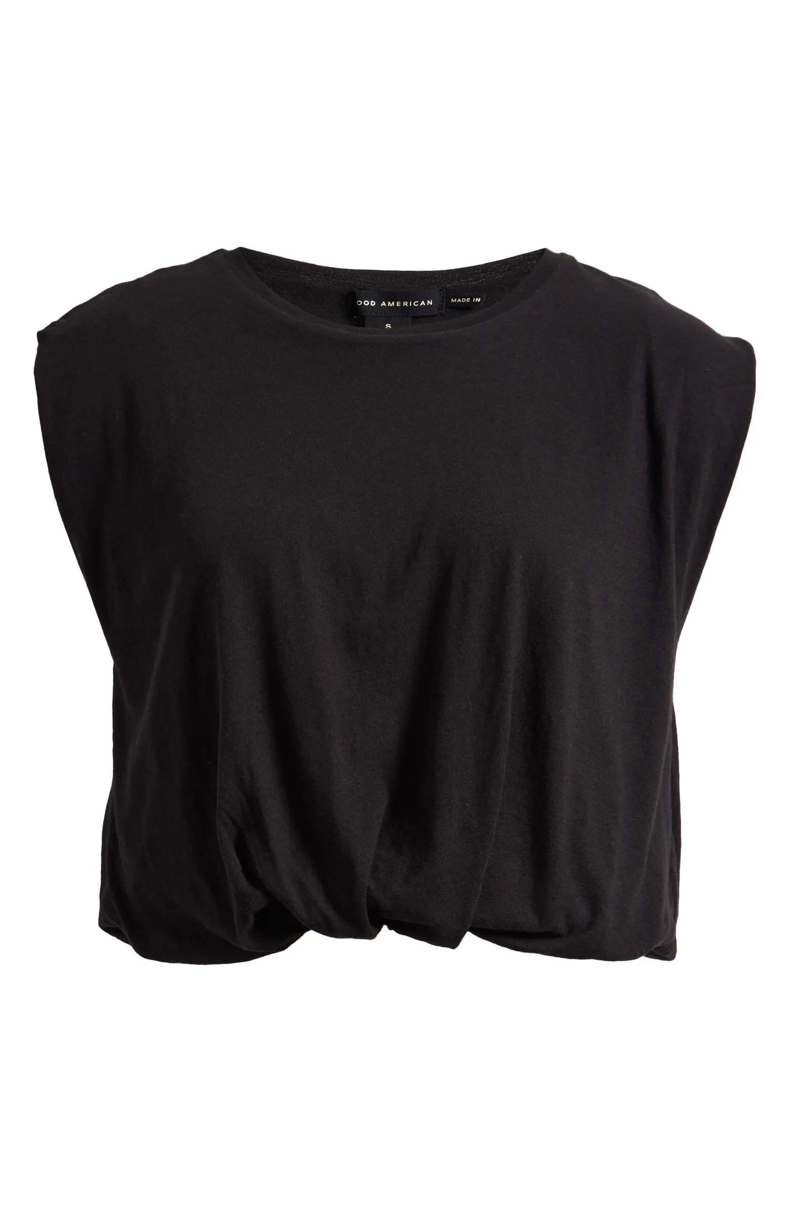 Gathered Hem Muscle Top | Nordstrom