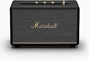 Marshall Acton III Bluetooth Speaker - Black | Amazon (UK)