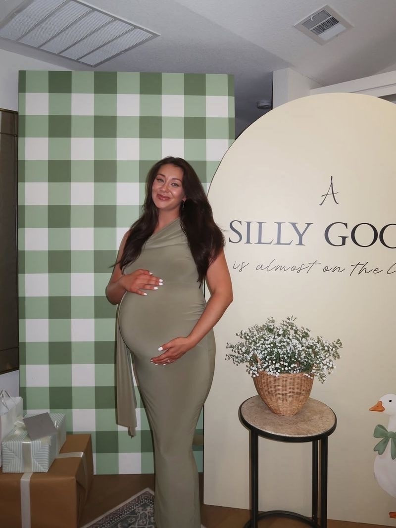 maternity maxi dress