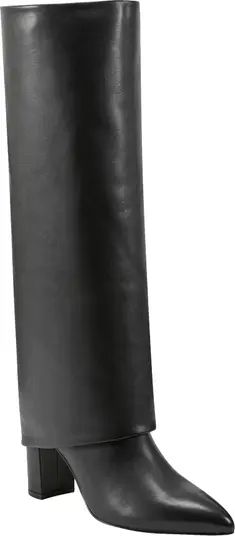 Leina Foldover Shaft Pointed Toe Knee High Boot (Women) | Nordstrom