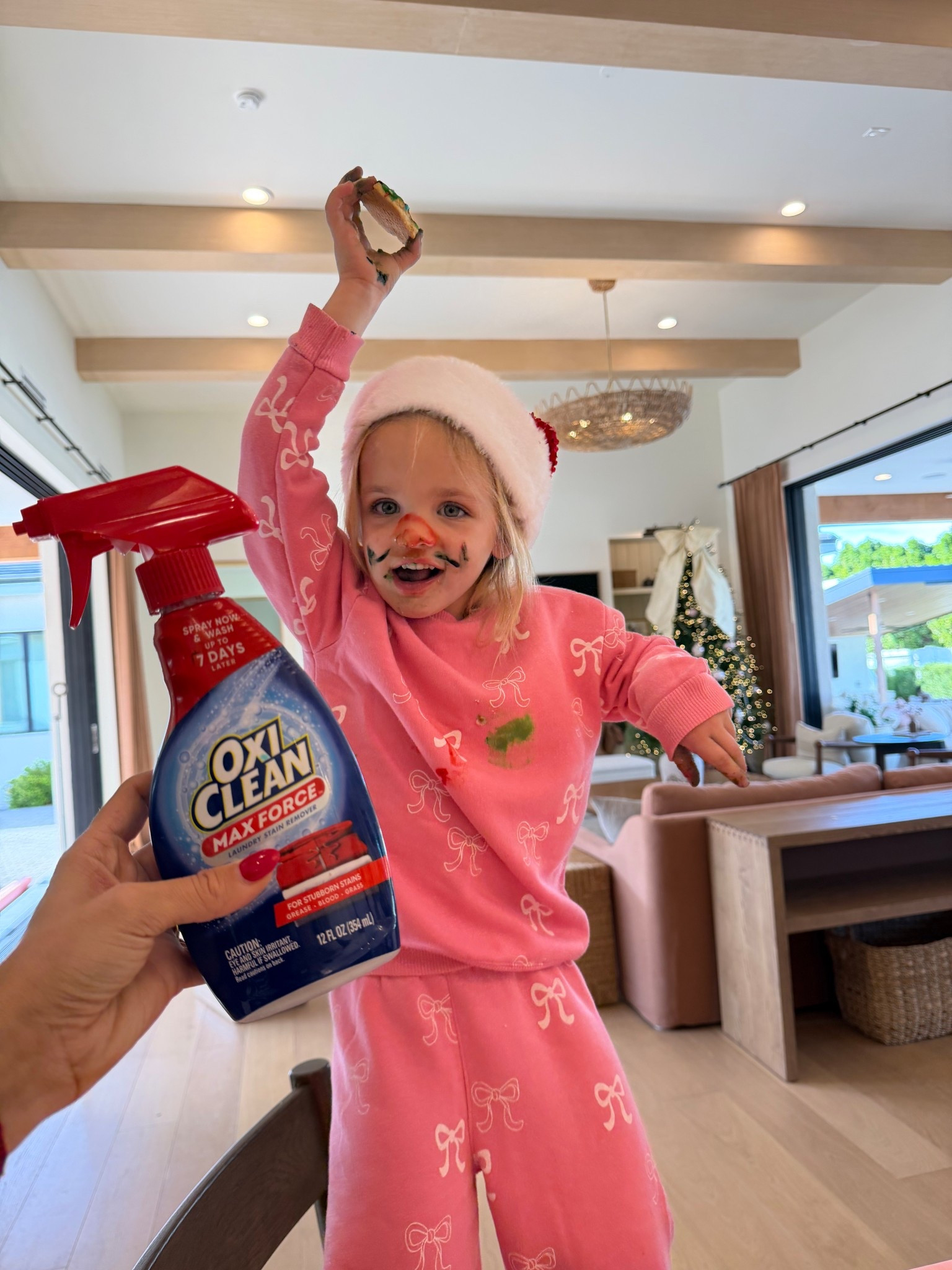 @oxicleanofficial Max Force Spray is a mom win during the holidays and all year long!!❤️🫧CODE MAXFORCE25 #OxiClean #OxiCleanPartner

#LTKHome #LTKHoliday #LTKdayinmylife