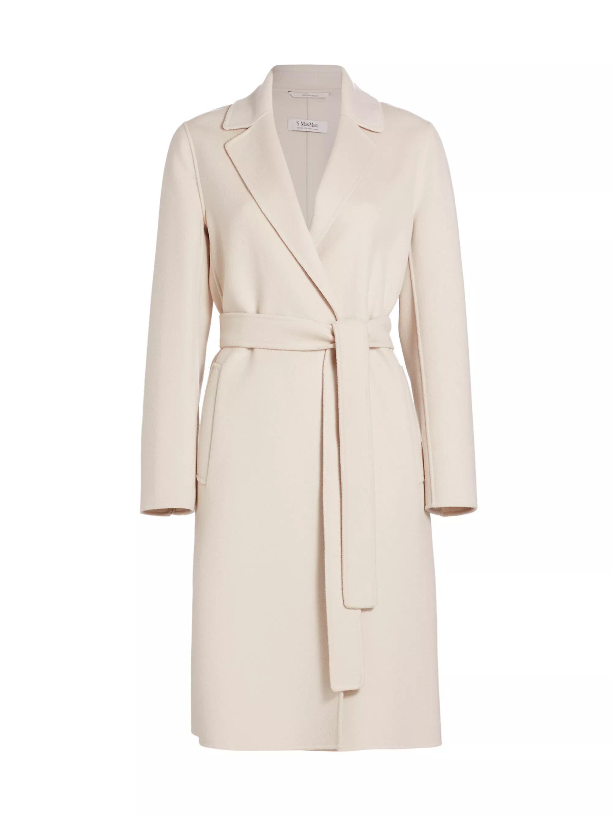 Pauline Wool Belted Coat | Saks Fifth Avenue
