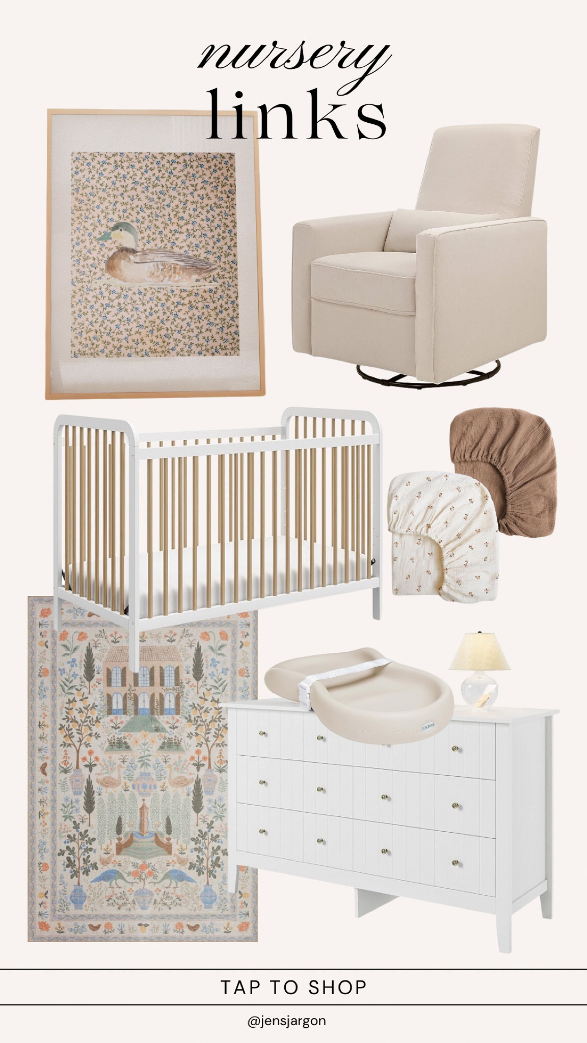 Nursery inspo 🦆 

#nursery #baby #babygirl #nurseryinspo #amazonnursery #cottagenursery 