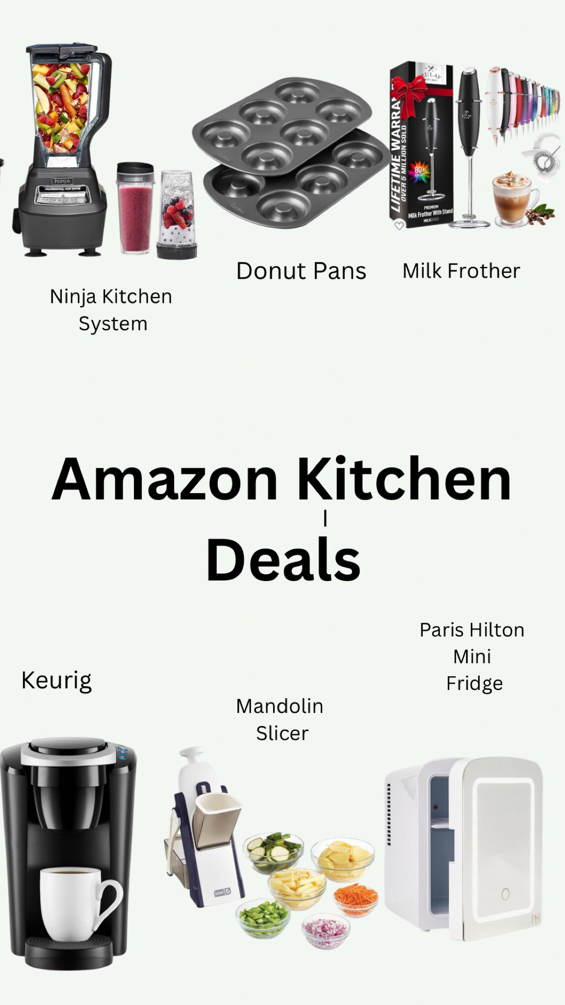 Great kitchen deals going on at Amazon. A lot are 50% off and great gift ideas.

#LTKsalealert #LTKSeasonal #LTKhome