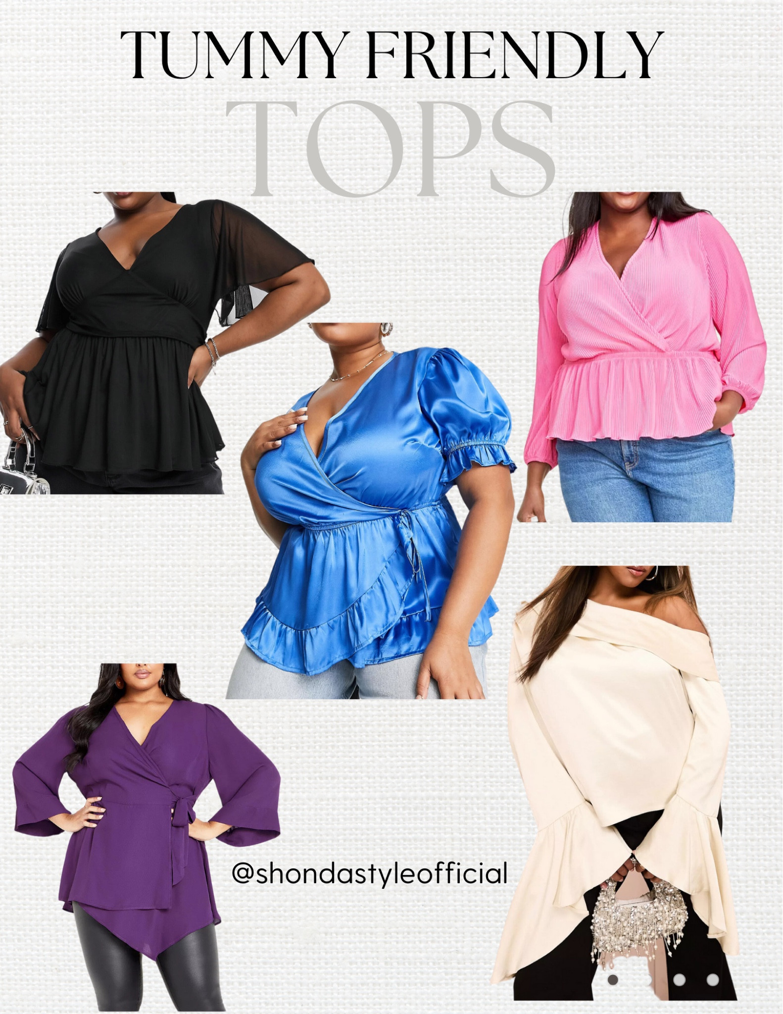Tummy friendly, fupa friendly, tie waist tops, peplum tops, plus size tops, empire waist tops, spring tops 

#LTKstyletip #LTKplussize