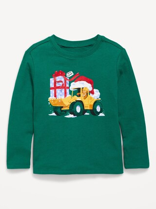 Unisex Long-Sleeve Graphic T-Shirt for Toddler | Old Navy (US)