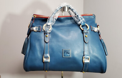 Dooney and Bourke florentine large (Denim colored) satchel Brand New w/ tags | eBay US